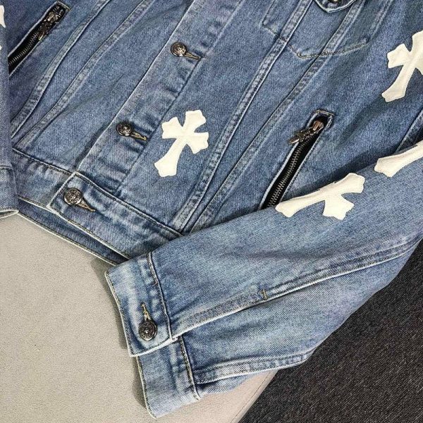 欲しい♡超限定♪クロムハーツ CH デニムジャケット コピー Kux64650