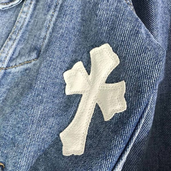 欲しい♡超限定♪クロムハーツ CH デニムジャケット コピー Kux64650