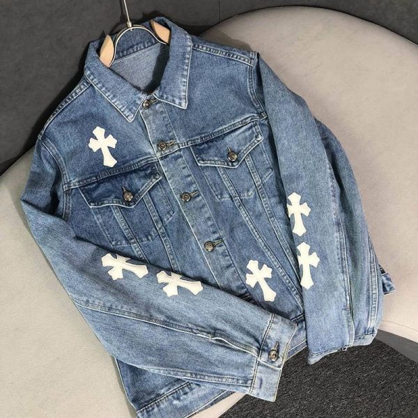 欲しい♡超限定♪クロムハーツ CH デニムジャケット コピー Kux64650