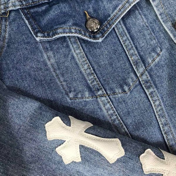 欲しい♡超限定♪クロムハーツ CH デニムジャケット コピー Kux64650