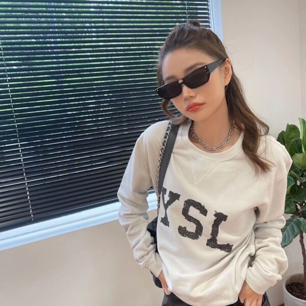 超話題!サンローラン トレーナー 偽物 YSL スウェットシャツ 666979Y36IP9766