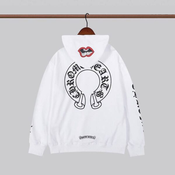 欲しい♡超限定♪クロムハーツパーカー コピー ホースシュー&フローラルクロス 2色 Kuk01644