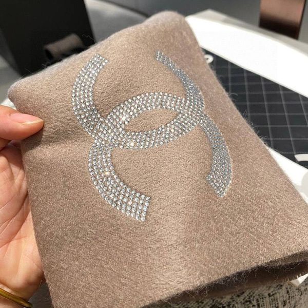 完売必至 シャネル ストール ウール偽物 シルク カシミヤ CC shk37277