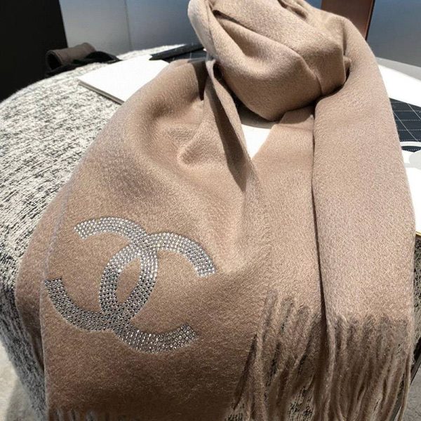 完売必至 シャネル ストール ウール偽物 シルク カシミヤ CC shk37277