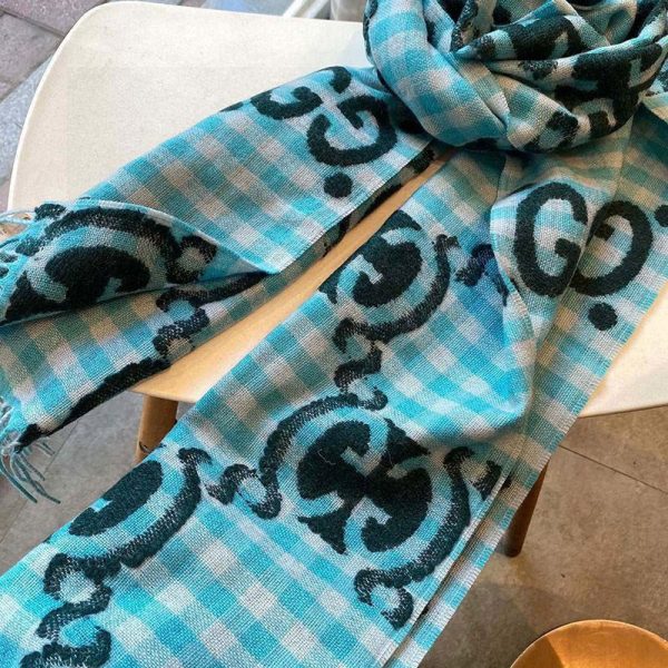 争奪戦 グッチ グラフィックカシミヤスカーフコピー gur01685