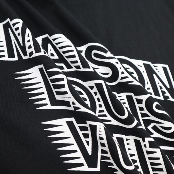 超話題! ルイヴィトン プリント クルーネック Tシャツ vun73521