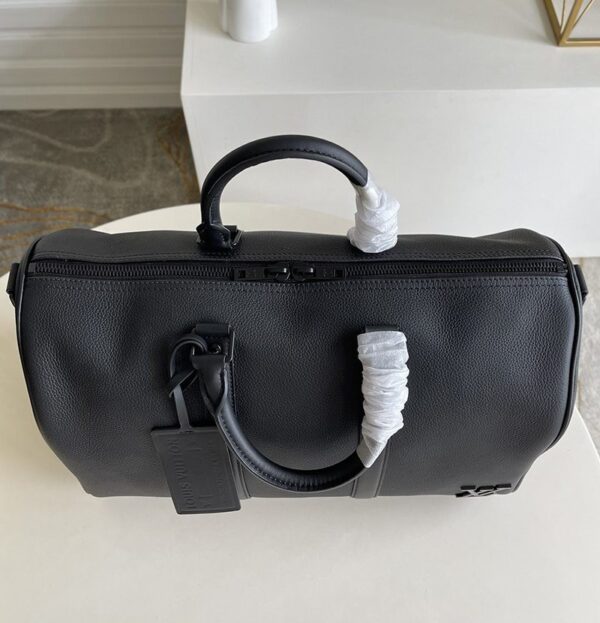 《大人気》ルイヴィトン キーポル ボストンバッグ 黒 旅行に M57088