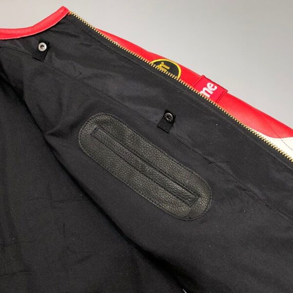 21AW新作シュプリーム 偽物 革のジャケット  Vanson Leather Bones Jacket She85383