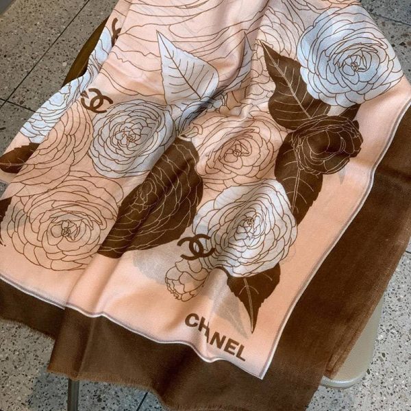 【日本未発売】シャネル カシミヤ  スカーフ・ストール sho16632