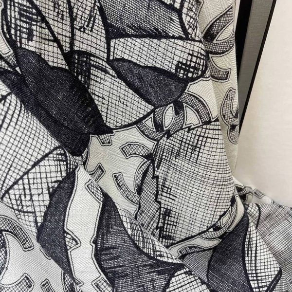 可愛い シャネル カシミヤ・シルク スカーフ 偽物・ストール shi62740