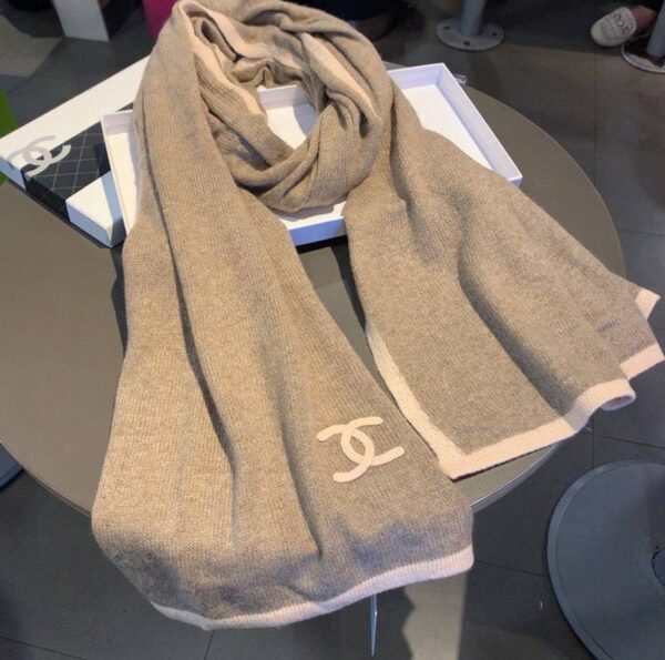 シャネル カシミヤ ニット マフラーコピー・ストール sht38968