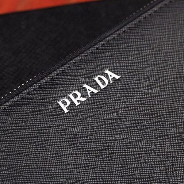 大人気！新色☆希少 プラダ ファスナー付長財布 長財布 コピー pud75443