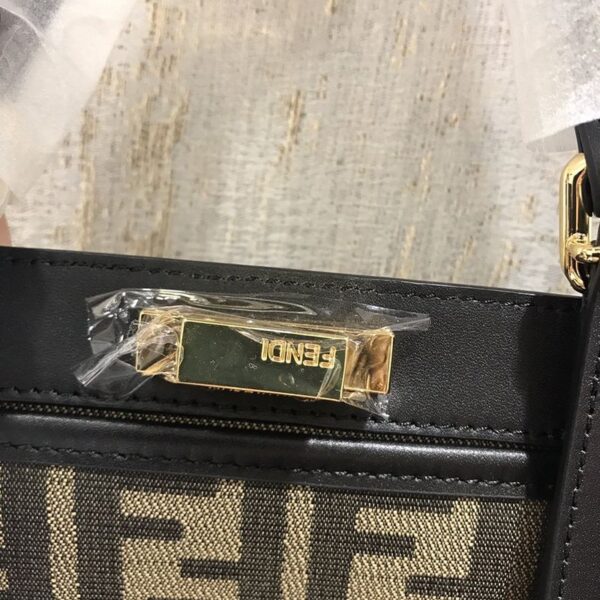 大人気！フェンディ ピーカブー コピー エックストート FFキャンバス バッグ fez34622