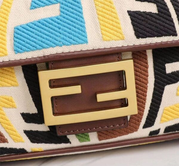 人気急上昇フェンディ 偽物 バゲット マルチカラーFFキャンバス バッグ fee82076