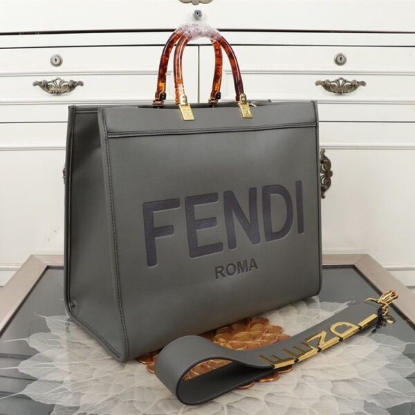 可愛いフェンディ サンシャイン 偽物 レザーショッパーバッグ feu05711