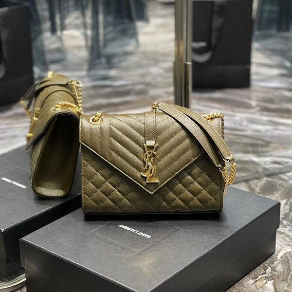 人気急上昇サンローラン ショルダーバッグ 偽物★YSLエンベロープ チェーンバッグ ミディアム 487206BOW911000