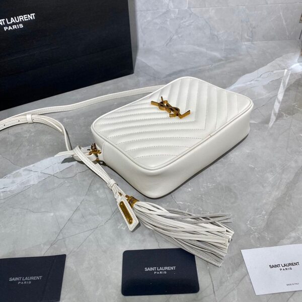 一目惚れ♪サンローラン カメラバッグ 偽物☆口コミ ルー キルティングレザー ショルダーバッグ Sah74590