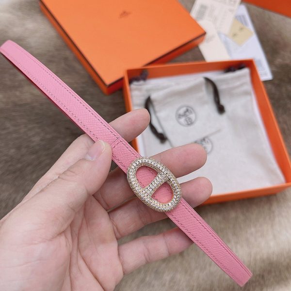 【人気】エルメス Hベルト コピー☆レザーベルト リバーシブル シェーヌダンクル 13 mm eru32207
