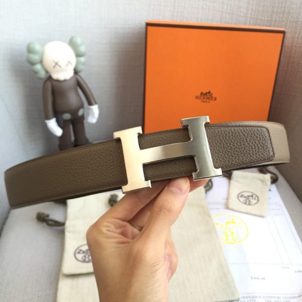 送料込エルメス Hベルト 偽物☆ベルトバックル ミニ コンスタンス リバーシブルベルト38mm ery17295
