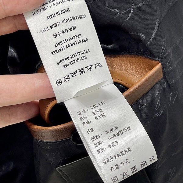 ☆超人気☆ベルルッティ レザーブルゾン ライダースジャケットコピー bef32818