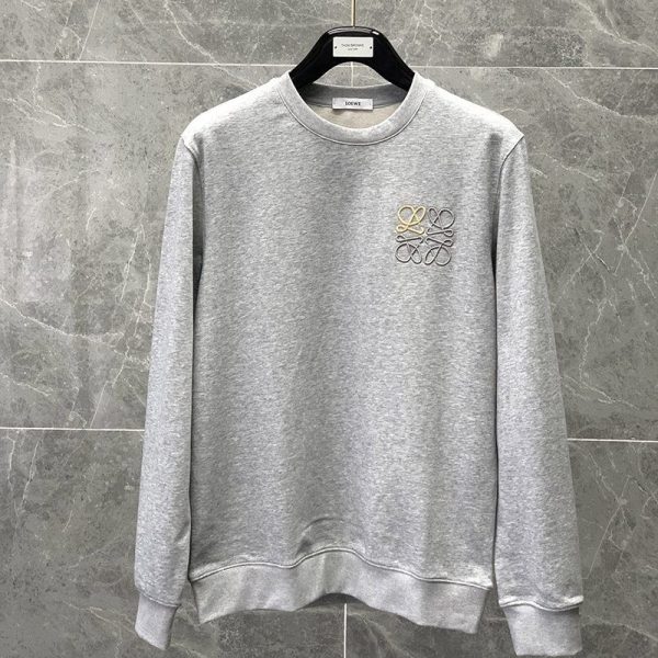 送料込 ロエベ 偽物アナグラム エンブロイダリー スウェットシャツ lot94811