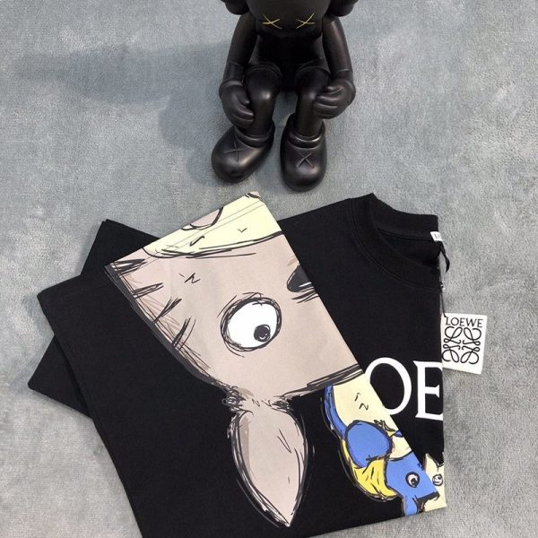争奪戦 可愛い ロエベ トトロ tシャツ 偽物 コラボ コットン lop69694