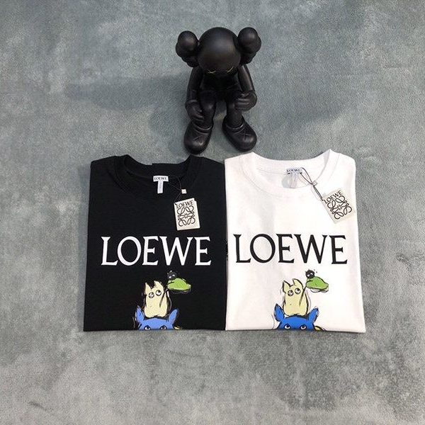 大人気！可愛い ロエベ トトロ tシャツ 偽物 コラボ コットン loo38422