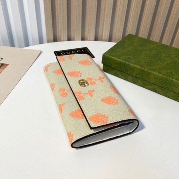 超希少！【グッチ】★GGマーモント ベリー コンチネンタルウォレット 偽物 gus97509