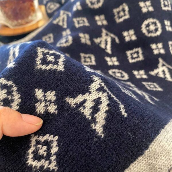 秋冬新作 ☆希少ルイヴィトン カシミヤ マフラ 偽物 vud91389