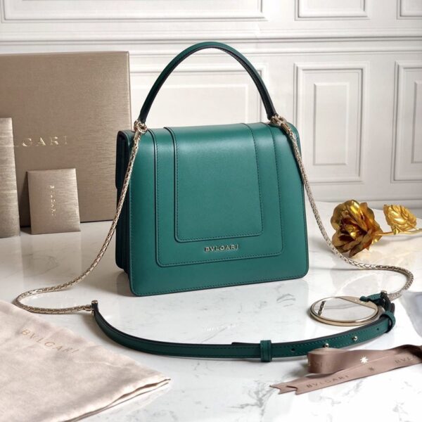 《大人気》【ブルガリ 偽物】新色! SERPENTI FOREVER ナッパ ハンドバッグ Buh54789