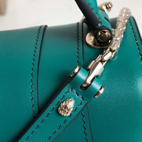 《大人気》【ブルガリ 偽物】新色! SERPENTI FOREVER ナッパ ハンドバッグ Buh54789
