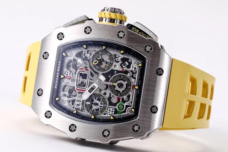完売必至 リシャール・ミル F1レース シースルーバック偽物 自動巻き rir98652