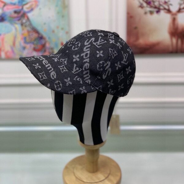 希少色シュプリーム ヴィトン キャップ 偽物 Perforated Camp Cap navy 2色 vub13408
