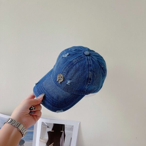 可愛いクロムハーツ コピー ダガー スエード 5 Panel キャップ ブラック Kuj88371