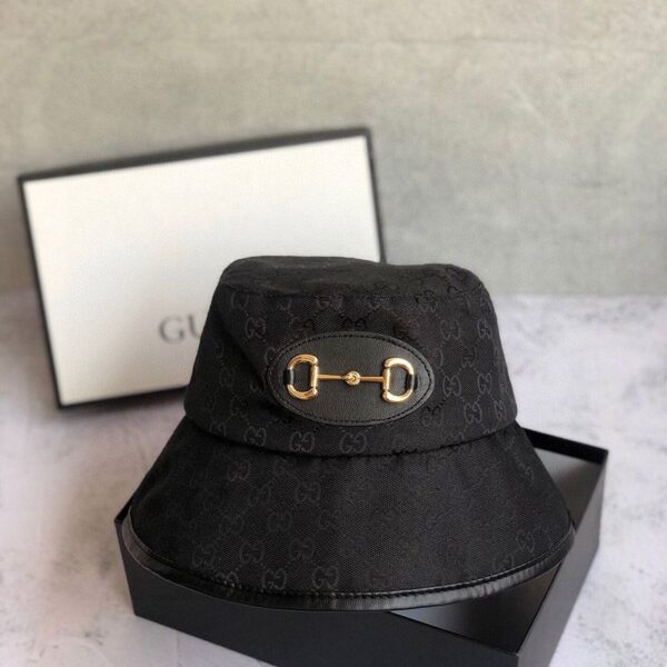 定番 グッチ GGキャンバス フェドラ バゲットハット gua01428