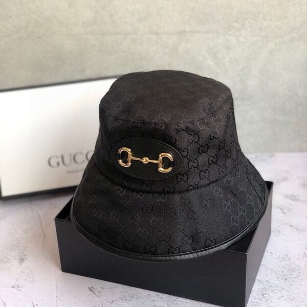 定番 グッチ GGキャンバス フェドラ バゲットハット gua01428