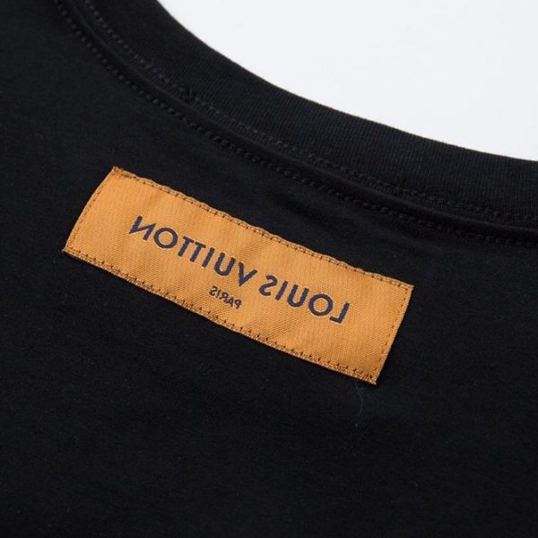 最安値挑戦☆​ルイヴィトン Tシャツ 偽物 ウォーターカラーモノグラム☆ロゴ vuy52487