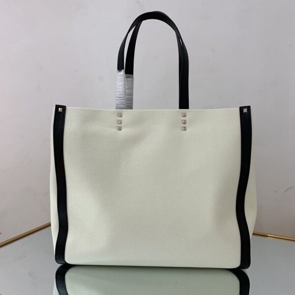 ★日本!!人気！ヴァレンティノ トートバッグ コピー ショッピングバッグ NEON VLTN キャンバス ミディアム Vua11801