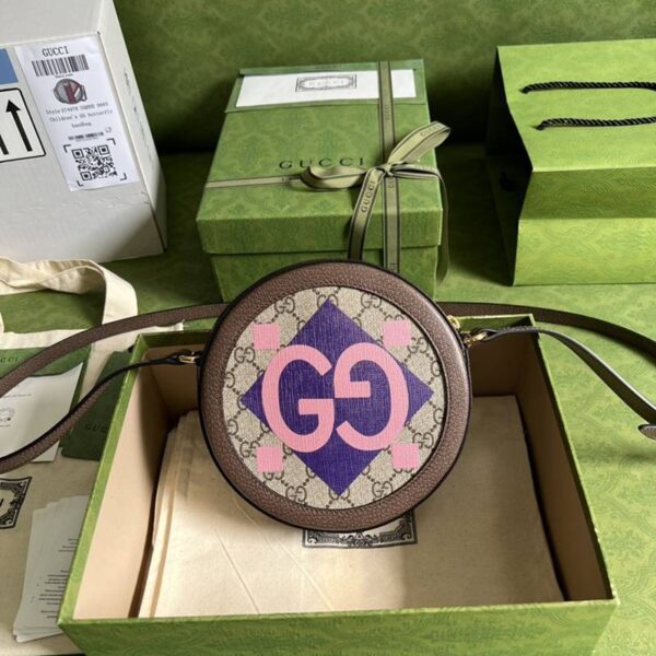 定番グッチ コピー ダブルG ラウンド ショルダーバッグ gux56408