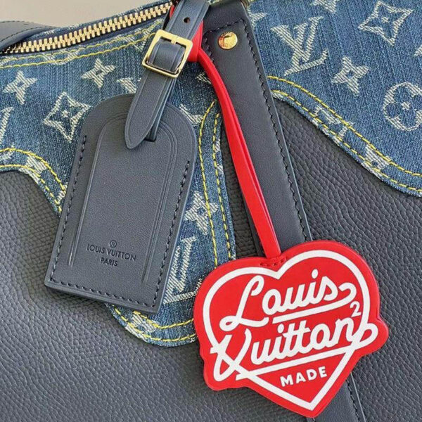 21-22AWルイヴィトン× NIGO キーポル 偽物 バンドリエール 50 vuy21908