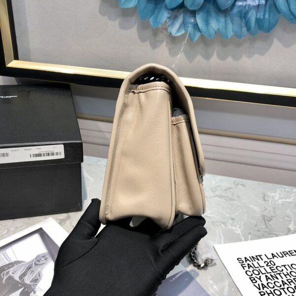 【日本未発売】サンローラン ショルダーバッグ 偽物 ニキ ベイビー クリンクルヴィンテージレザー Sav69448