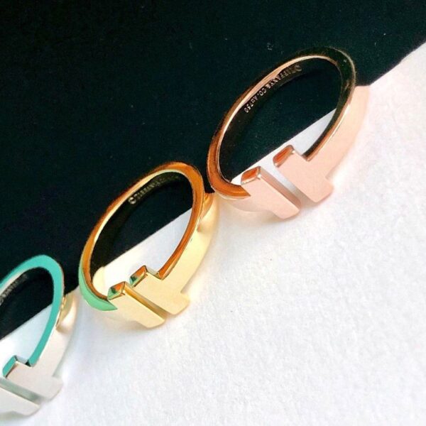 人気急上昇 ティファニー T ワイヤー リング コピー 18K Tio45473