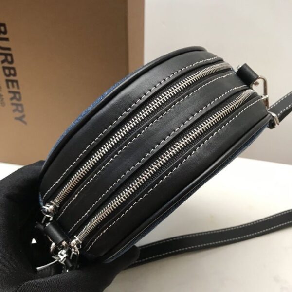 春もの新作バーバリー 偽物 アイコンストライプ Eキャンバス ルイーズバッグ 2way 80398651