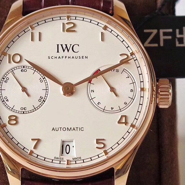21-22AWIWC 時計 スーパーコピー ポルトギーゼ オートマティック 7デイズ iwo78428