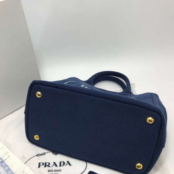 [プラダ] カナパ x レザー トートバッグ コピー / ショッピングバッグ puw75591