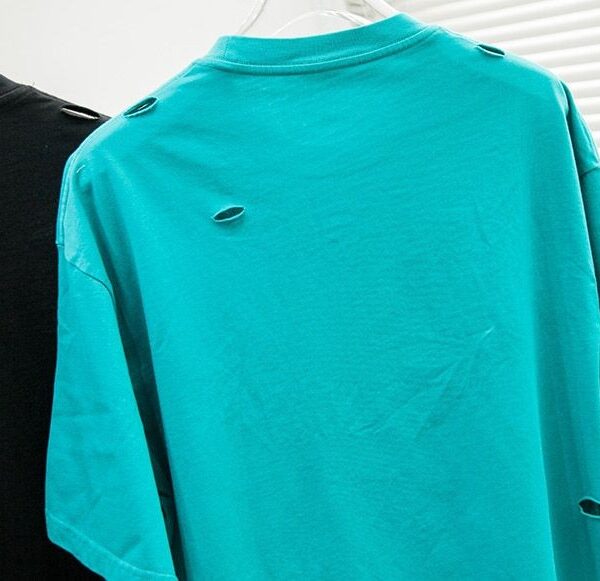 定番バレンシアガ 偽物 DESTROYED FLATGROUND Tシャツ 2色 bam86561