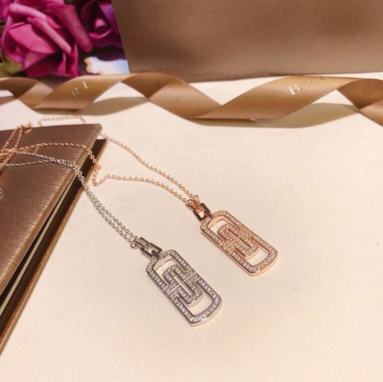 ★日本!!人気！ブルガリ ダイヤ ネックレス スーパーコピーN級品 18K ゴールド【追跡付】 Buj65041