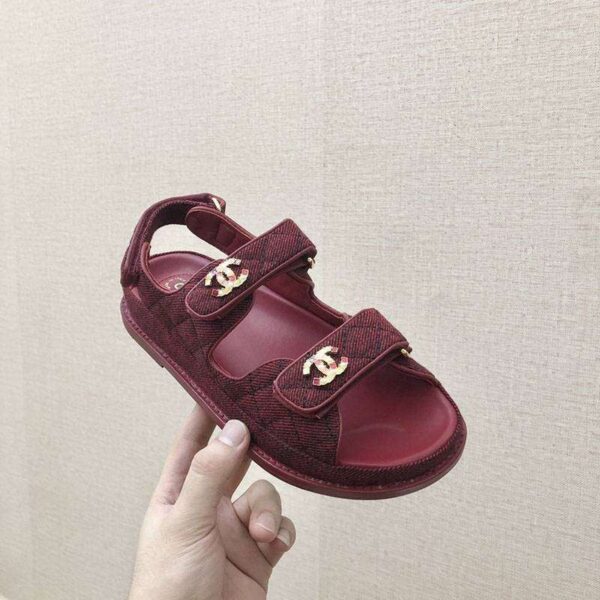 完売必至シャネル 偽物 ニット サンダル shg21180