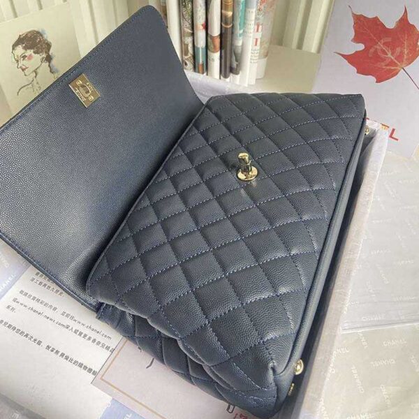 21-22AW 大人気♪シャネル 偽物 キャビアスキン ショルダーバッグ shz55522