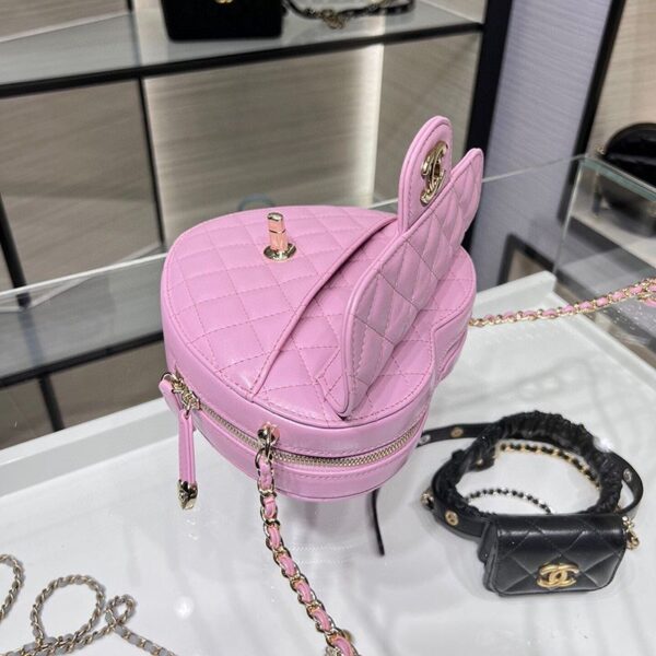 大人気！可愛い♡シャネル ハート ショルダーバッグ 偽物 AS3191Y